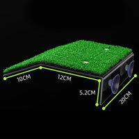 Turtle Basking Platform Simulation Grass Turtle Ramp for Fish Tank Aquarium