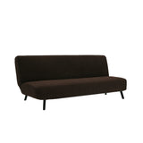 Stretch Armless Cover Sofa Bed Slipcover Protector Elastic Futon Protector Coffee