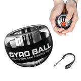 6 Colors LED Wrist Strength Training Ball Black