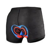 9D Silicone Padded Cycling Shorts Unisex Bike Underwear