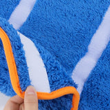 Dog Bathrobe Quick Drying Super Absorbent Pet Robes for Small Medium Large Dogs Blue