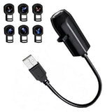 6PCS Projection Light USB Star Night Light with Replaceable Slides for Bedroom Decor