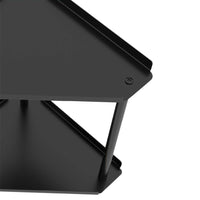 2-Tier Storage Rack – Perfume & Skincare Organizer for Home Black