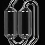 2Pcs Fermenter Airlock  Bubble Air Lock with Grommet for Home Brew Wine Beer