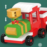 Christmas Tree Ornaments Building Block Set Santa & Nutcracker Xmas Decorations Style 2