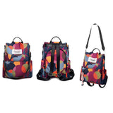 3-in-1 Travel Backpack Multifunctional Handbag Shoulder Bag