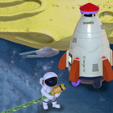 Rocket Sprinkler Toy Outdoor Water Toy White