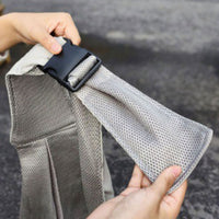 Adjustable Pet Dog Carrier Sling Bag Breathable Mesh Puppy Cat Carrier Gray