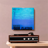 2PCS Vinyl Records Now Playing Display Shelf Vinyl Record Storage Wall Display Shelf Black