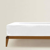 Elastic Box Spring Mattress Foundation Cover Wrap Skirt White