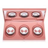 3 Pairs of  Eyelashes Self-Adhesive Multiple Reversible Glue-Free Reusable Fake Eyelashes