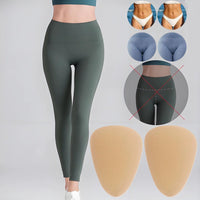 4Pcs Traceless Underwear Pads Anti Glare and Anti Awkward Thread Insert Pads