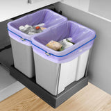 6Pcs Adjustable Garbage Can Bands Trash Can Rubber Bands for Home Office