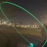 Handheld Double Wheel Rope Launcher – Glow-in-the-Dark Lasso Loop Fidget Toy White