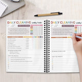 Cleaning Planner & Checklist Daily Schedule Organizer for Adults & Teens