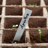 300PCS 10×2cm White Plastic Plant Labels Garden Name Tags