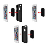 10 PCS Attraction Piece Phone Mount Metal Plates Adhesive Car Holder