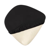 4 PCS Stretch Removable Dining Chair Seat Cushion Slipcovers for Decor Black