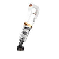 Cordless Electric Stick Vacuum Cleaner Handheld Vacuum Cleaner for Car Carpet Cleaning White