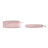 6Pcs Set Packing Cubes for Suitcases Travel Luggage Organizers Clothing Sorting Bags Pink