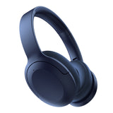 Active Noise Canceling Bluetooth Headphones Over-Ear Wireless Headset Blue