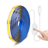 5V USB LED Light Strip  COB LED Strip Lights for TV Under Cabinet Kitchen Living Room Style 1