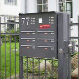 10 PCS Self Adhesive No Junk Mail Mailbox Stickers for Home and Office