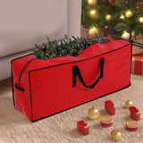 3pc Large Christmas Tree Storage Bags – PE Water-Resistant with Reinforced Handles & Zipper Red