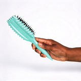 Large Hair Brush for Wave Curl Styling and Detangling Daily Green