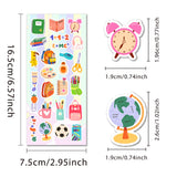 24 Sheets Stickers Cute Stickers Variety Pack for DIY School Supplies Luggage