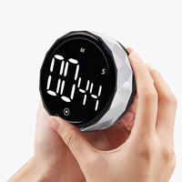 Digital Display Kitchen Timer Countdown Countup Cooking Alarm White
