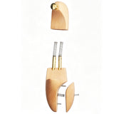 Shoe Tree Stretcher Adjustable Wood Crease Resistant for Men Women