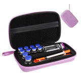 Vial Storage Cases Compatible with 3ml 10ml 30ml Bottles for Fridge Purple
