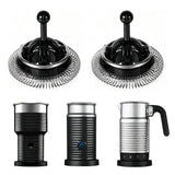 2 PCS Milk Frother Whisks Compatible with Nespresso Aeroccino 3 4 Plus