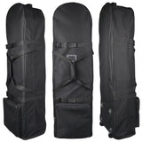 Flight Air Travel Golf Bag Protective Carrying Cases Cover Carrier with Wheels