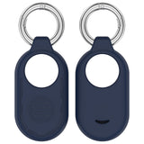 4 Pack Silicone Cases Compatible with Samsung Galaxy SmartTag2 Protective Covers with Key Rings Style 1