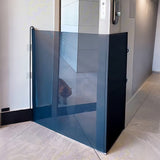 Punch-Free Retractable Pet Gate for Dogs Cats Mesh Barrier for Doorways Stairs Kitchens