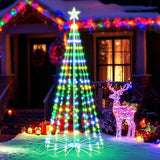 USB Christmas Tree LED Lights Bluetooth App Programmable Music Sync