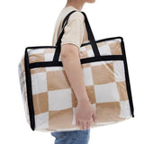 3Pcs 60L Clear Clothes Storage Bags Foldable Moving Bags with Zipper for Bedding Duvet Blanket