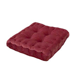 Square Thicken Chair Cushion Comfort Seat Cushion Chair Pad Red