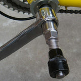 Bicycle Crank Remover Bike Puller Repair Arm Crankset Removal Tool
