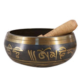 Tibetan Singing Bowl for Yoga Meditation with Striker and Cushion