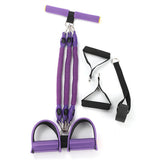 4-in-1 Resistance Band Pedal Puller for Sit-Ups & Home Gym Style 2