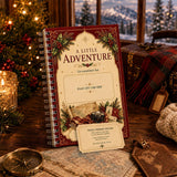Christmas Gift Card Book DIY Spiral Bound with Handwritten Note Pages Style 2