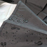 Boat Outboard Cover Engine Dust Cover Waterproof UV Resistant for Boat Black