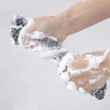 3PCS Exfoliating Shower Towels Body Scrubber for Men & Women