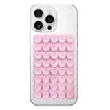 5 PCS Double-Sided Suction Cup Phone Case Detachable Mount for iPhone Hands-Free Phone Accessories Pink