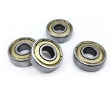 20 PCS Carbon Steel 608ZZ Bearings for 3D Printers Skates Bikes
