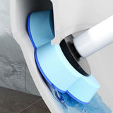 Standing/Wall Mounted Toilet Bowl Cleaning Brush with 50 Sponge Heads Toilet Wand with Storage Box