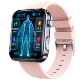 ECG Smart Watch Health Fitness Tracker Heart Rate Monitor Sport Watch Pink